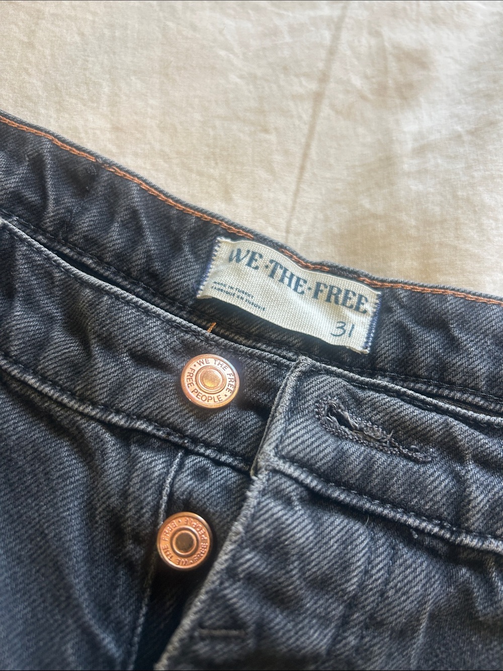 Free People Good Luck Mid Rise Barrel Jean - Picture 3 of 3